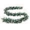 Edge Collections – Christmas Garland with LED Lights in Green PVC – 1 Piece
